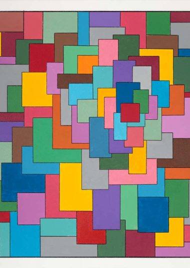 Farbspiel 1 • 60x60 • Leinwand auf Rahmen