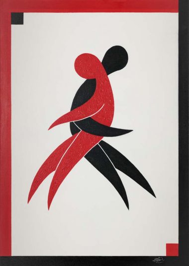 Tango • 70x100 • Leinwand auf Rahmen